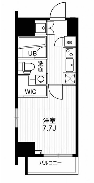 N-Stage板橋本町アジールコートの間取り
