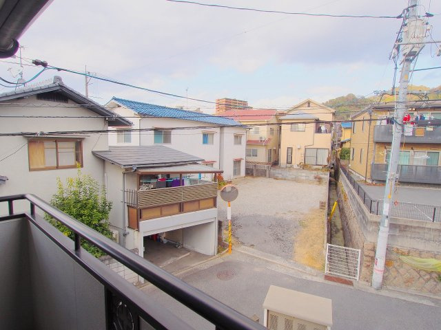 安芸郡府中町柳ケ丘のタウンの展望