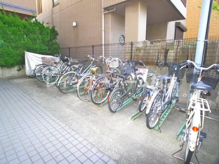 仲介手数料50％半額キャンペーン物件のその他共用部分|駐輪場です