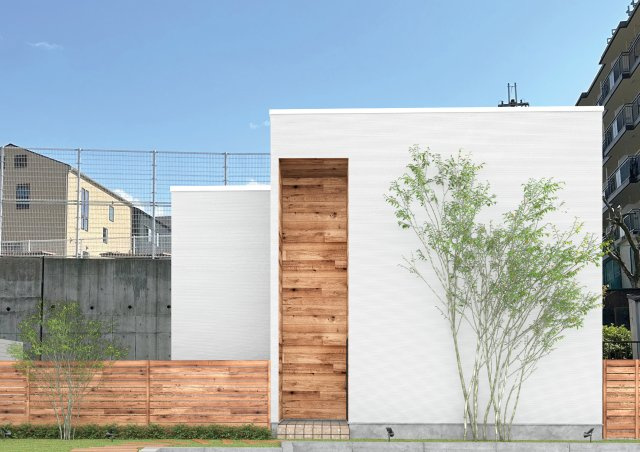 COLORSグリーンヒル　大津市大江3丁目　限定1区画の外観パース|～施工事例～