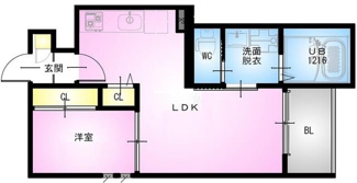 【間取り】 | ＲＥＧＡＬＥＳＴ　柏テラス | 間取りです。
