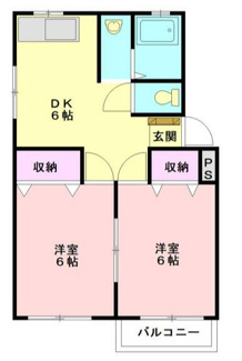【間取り】 | 栄里第２マンション