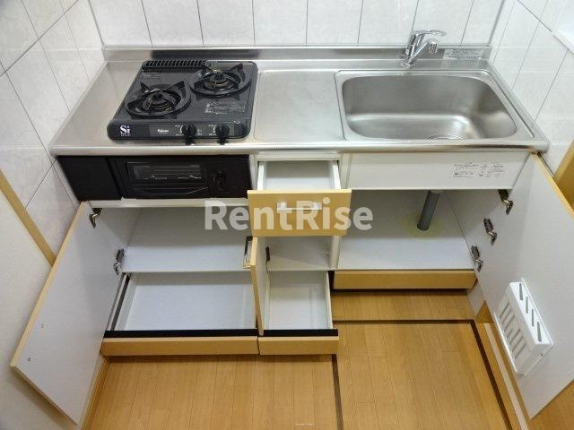 Ｋ’ｓスクエアのキッチン|キッチン収納(イメージ)