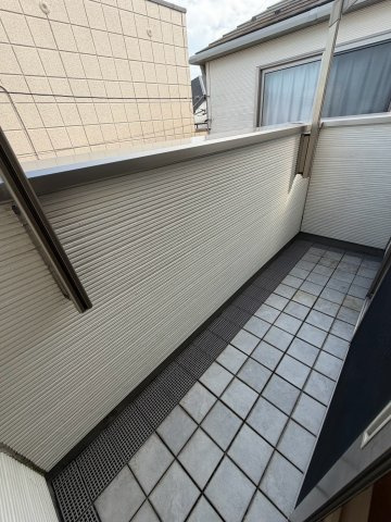 柏市花野井の一戸建てのバルコニー