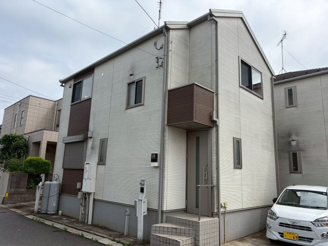 柏市花野井の一戸建ての外観