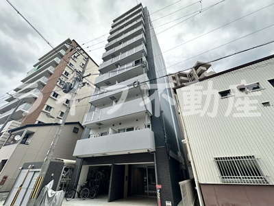 クローバー・レジデンス玉造の外観|外観もきれいです