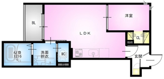 【間取り】 | ＲＥＧＡＬＥＳＴ　柏テラス | 間取りです。