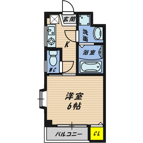 【間取り】 | エトワールヴィルーR城北公園（旧リブラルⅠ）