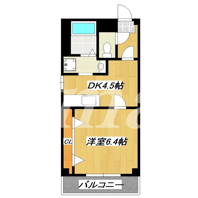 リーフハウスの間取り|間取りです！