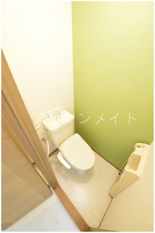 【トイレ】 | ＡＸＩＳ原宿弐番館 | トイレもきれいです