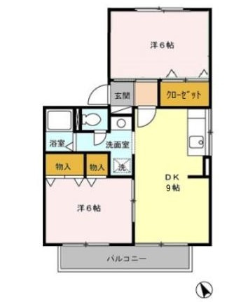 【間取り】 | ＡＸＩＳ原宿弐番館 | 使いやすいコンパクトな間取りです！