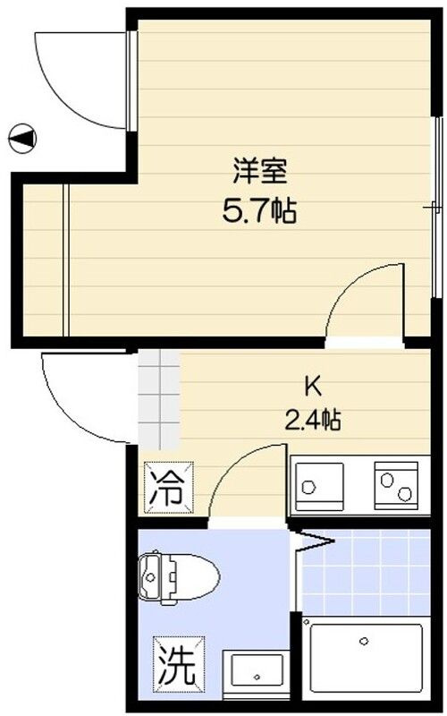 ラ・フォート梅島の間取り