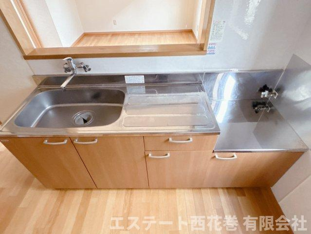 梅原貸家のキッチン