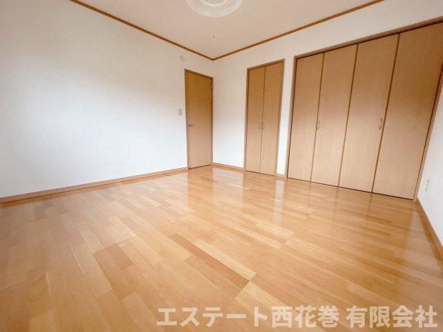 梅原貸家の寝室