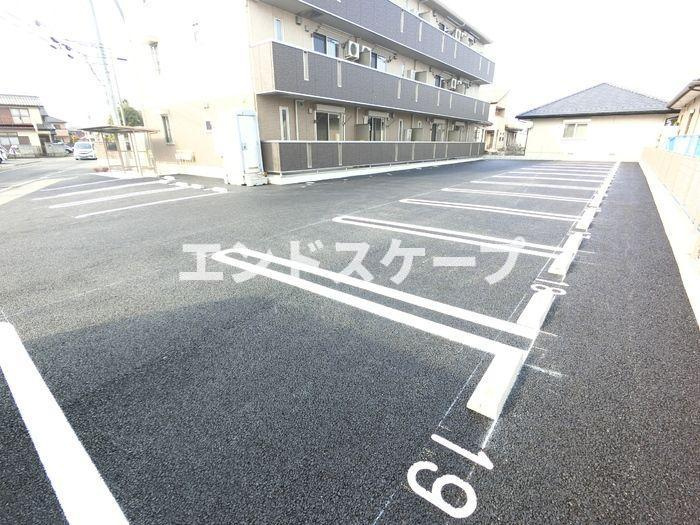 勝山　Ⅱの駐車場|高崎、前橋のお部屋探しはエンドスケープまで！お客様の理想お聞かせ下さい♪
