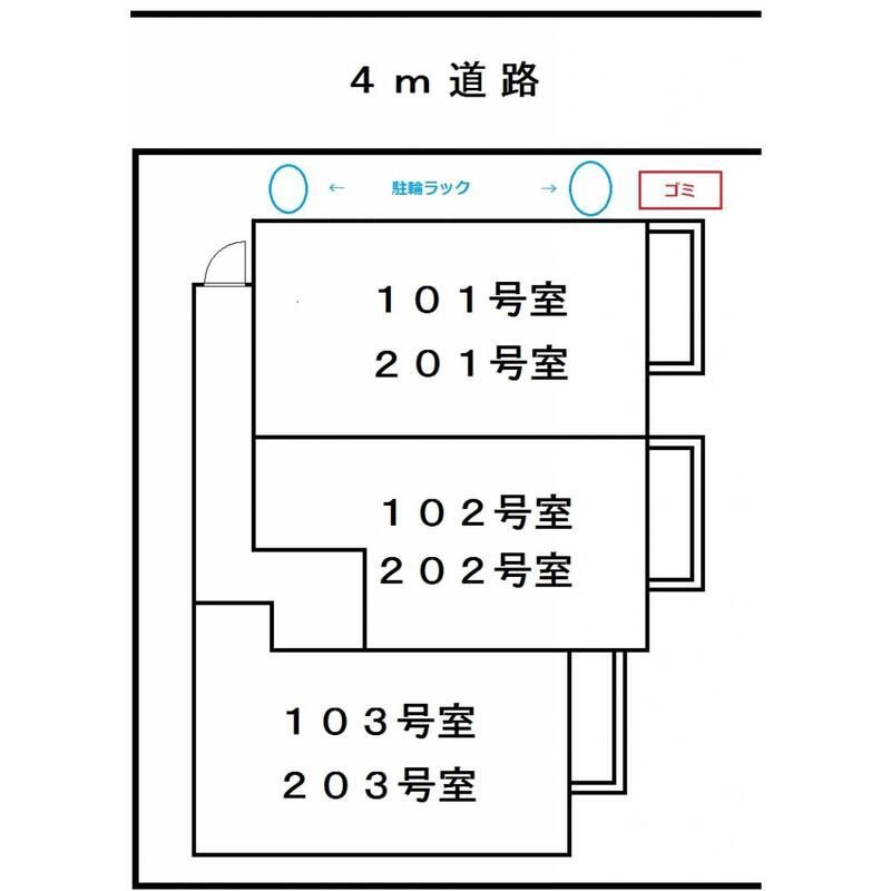 リヴェールの区画図