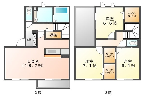 フェリシティヒルズ岸Ｙの間取り