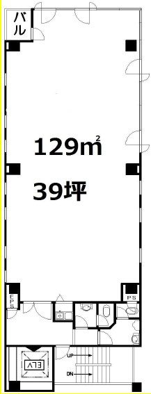 STORK南堀江の間取り