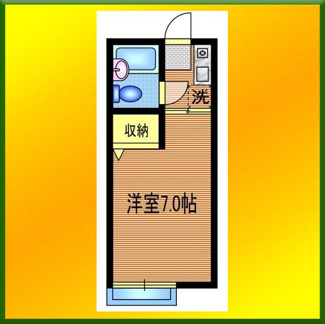 【間取り】 | サンフラット細田