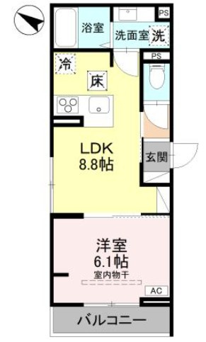 D-Sereno宮戸の間取り