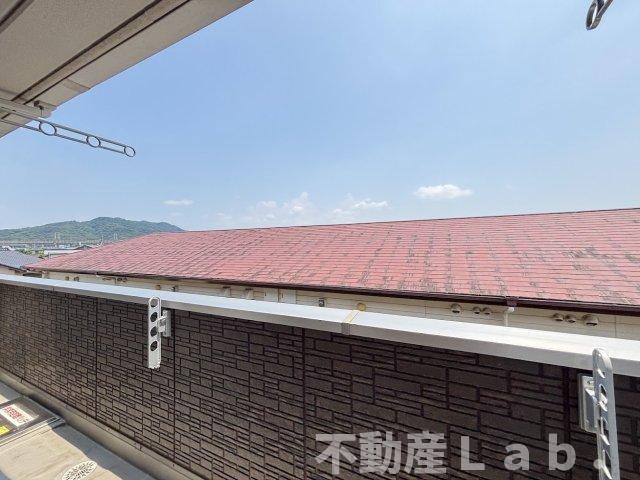 ハイムセラ宇土駅前のバルコニー|※同型タイプのお写真です。