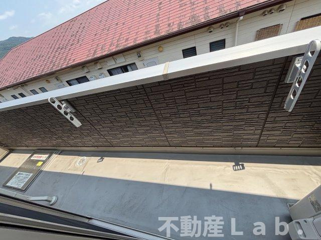 ハイムセラ宇土駅前のバルコニー|※同型タイプのお写真です。