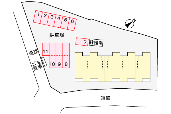 サニーヒル・エムの区画図