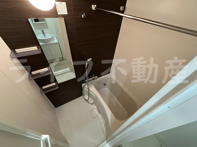 U-ro玉造Ⅱの浴室|ゆったり過ごせるお風呂です