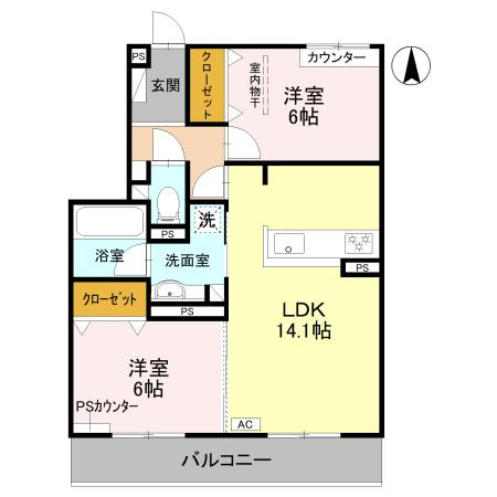 パークサイドファームの間取り