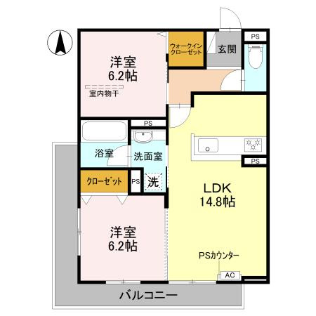 パークサイドファームの間取り