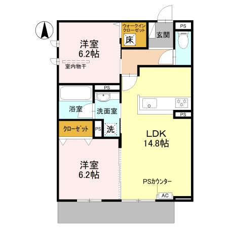 パークサイドファームの間取り