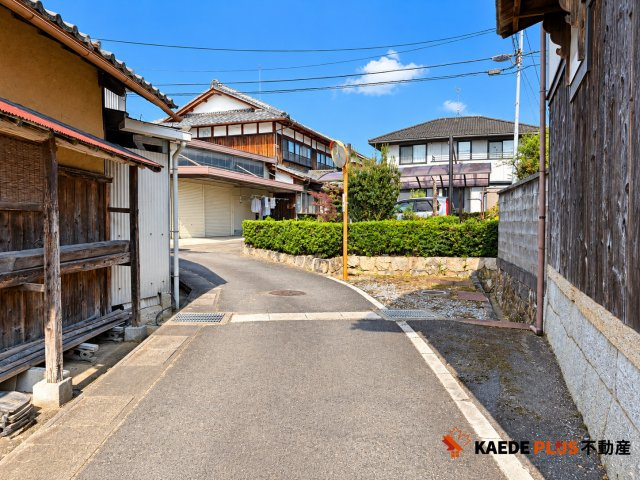 【カエデプラス不動産】東近江市宮川町の前面道路含む現地写真