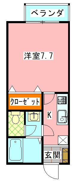 メルローズプレイスの間取り