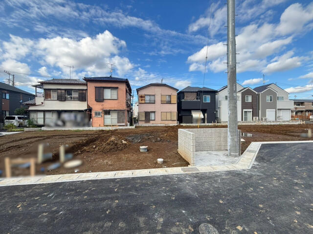 ブルーミングガーデン　市川市稲荷木２丁目１０棟／１期５号棟の外観パース|現地写真