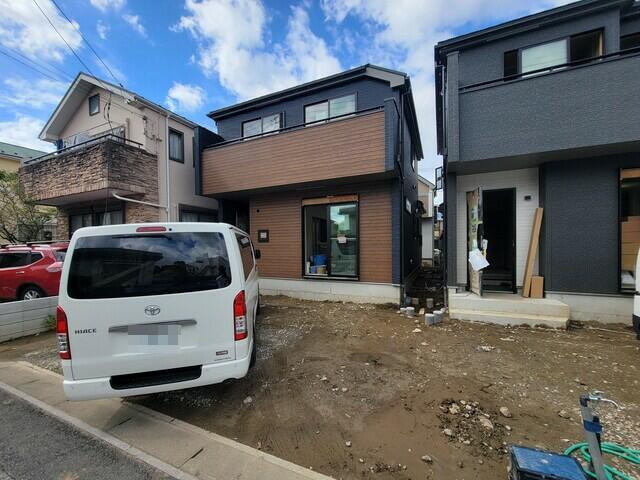 市川市本北方３丁目７０４番の前面道路含む現地写真