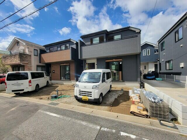 市川市本北方３丁目７０４番の前面道路含む現地写真