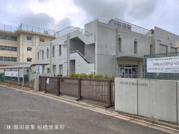 市川市本北方３丁目７０４番の前面道路含む現地写真|市川市立第四中学校まで1000m