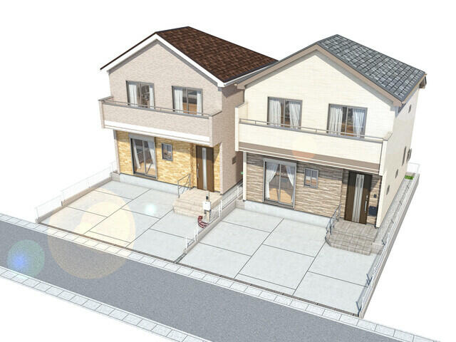市川市宮久保１丁目７８番３４の外観パース