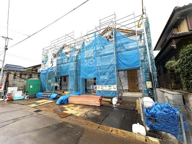 市川市宮久保１丁目７８番３４の前面道路含む現地写真