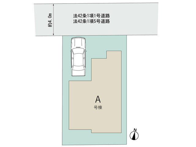 市川市宮久保１丁目７８番の区画図|区画図