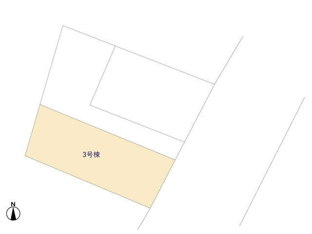 ４３０７松戸市栄町１８期３棟の区画図