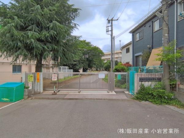 船橋市松が丘２丁目７５３番の前面道路含む現地写真|船橋市立古和釜中学校まで700m