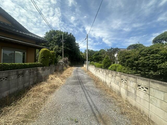 船橋市鈴身町の売地の外観