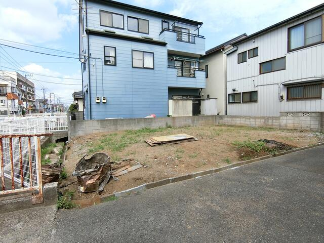 松戸市栄町２丁目の売地の外観