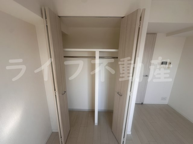 S-RESIDENCE緑橋駅前の収納|便利な収納スペースです