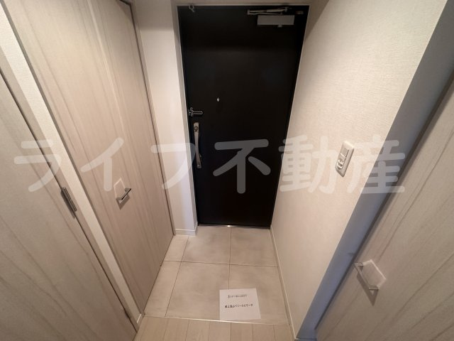 S-RESIDENCE緑橋駅前の玄関|毎日通る玄関はこちらです