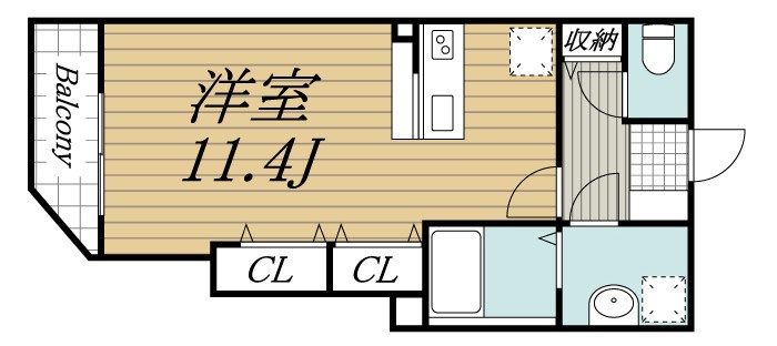 【間取り】 | Natsunami Terrace