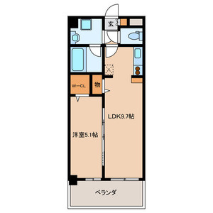 【間取り】 | アジリア大濠ウェスト