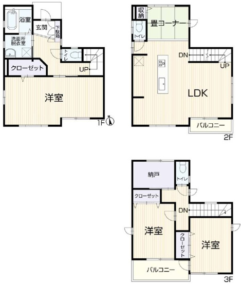 【間取り】 | 中古戸建　さいたま市　別所町