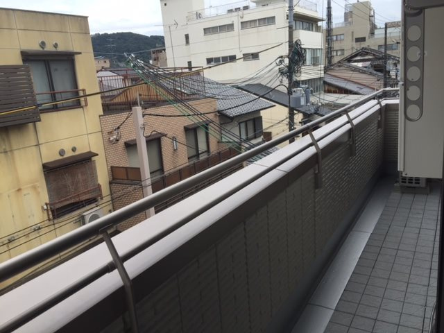 エル菊鉾のバルコニー